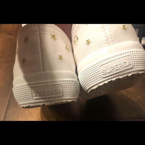 SUPERGA 2750 EMBCOTTON Sneaker in Stars ✨ NWOT - Picture 9 of 16